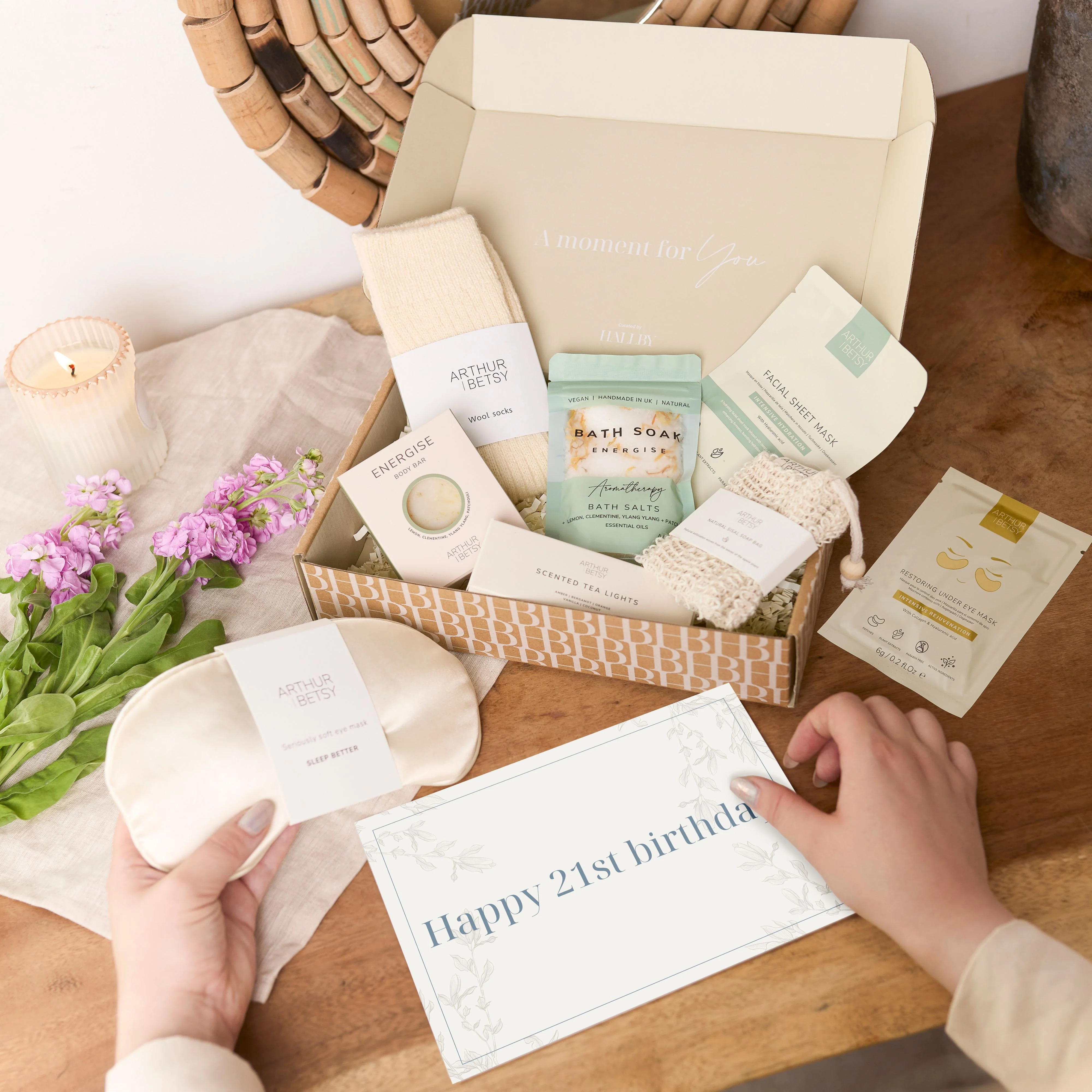 21st birthday pamper kit