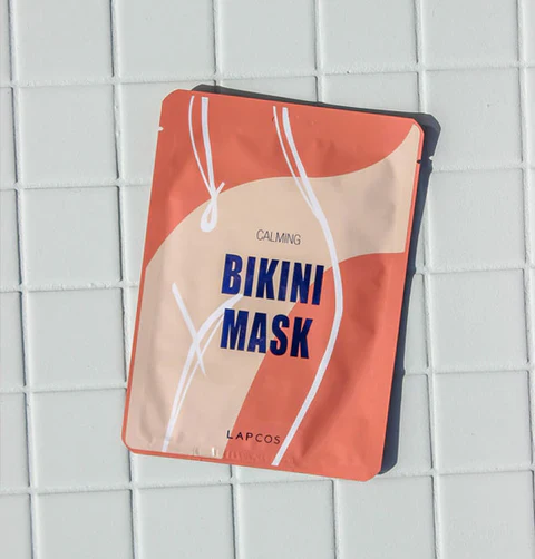 Calming bikini mask
