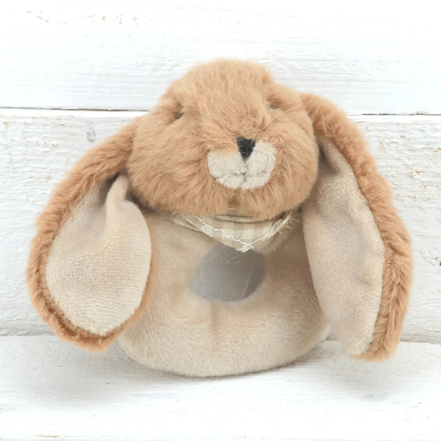 Bunny baby rattle