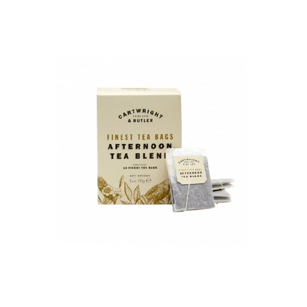 Cartwright and Butler afternoon tea carton - 10 tea bags