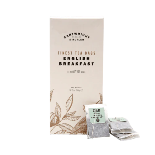 Cartwright and Butler English Breakfast Tea Carton (30 tea bags)