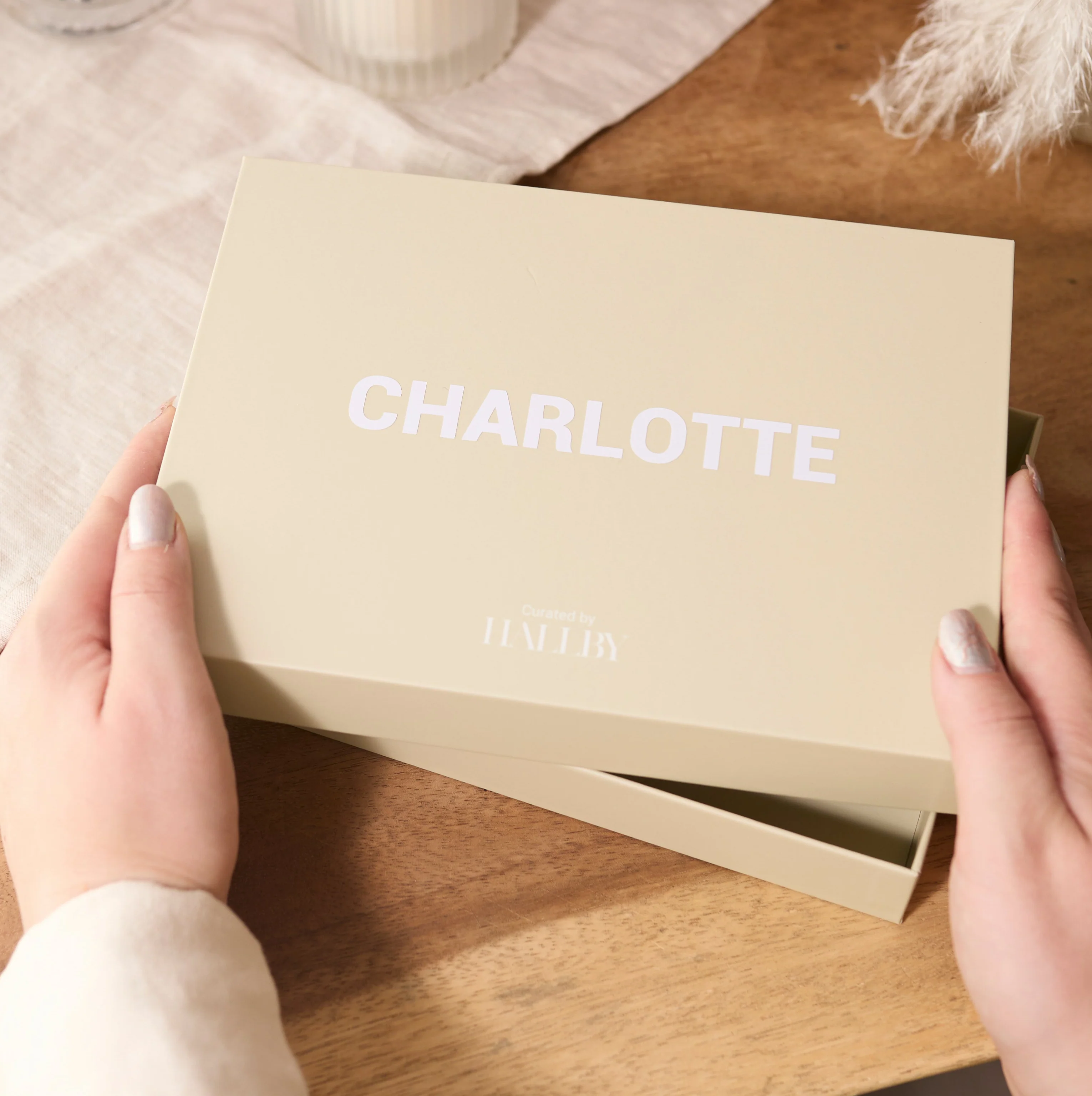 Customised gift box