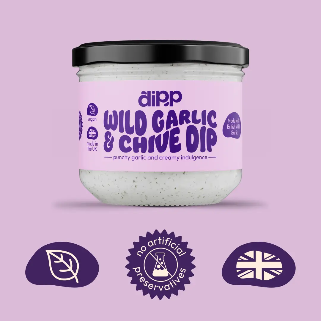 Dipp Wild Garlic & Chive Dip - Image 3