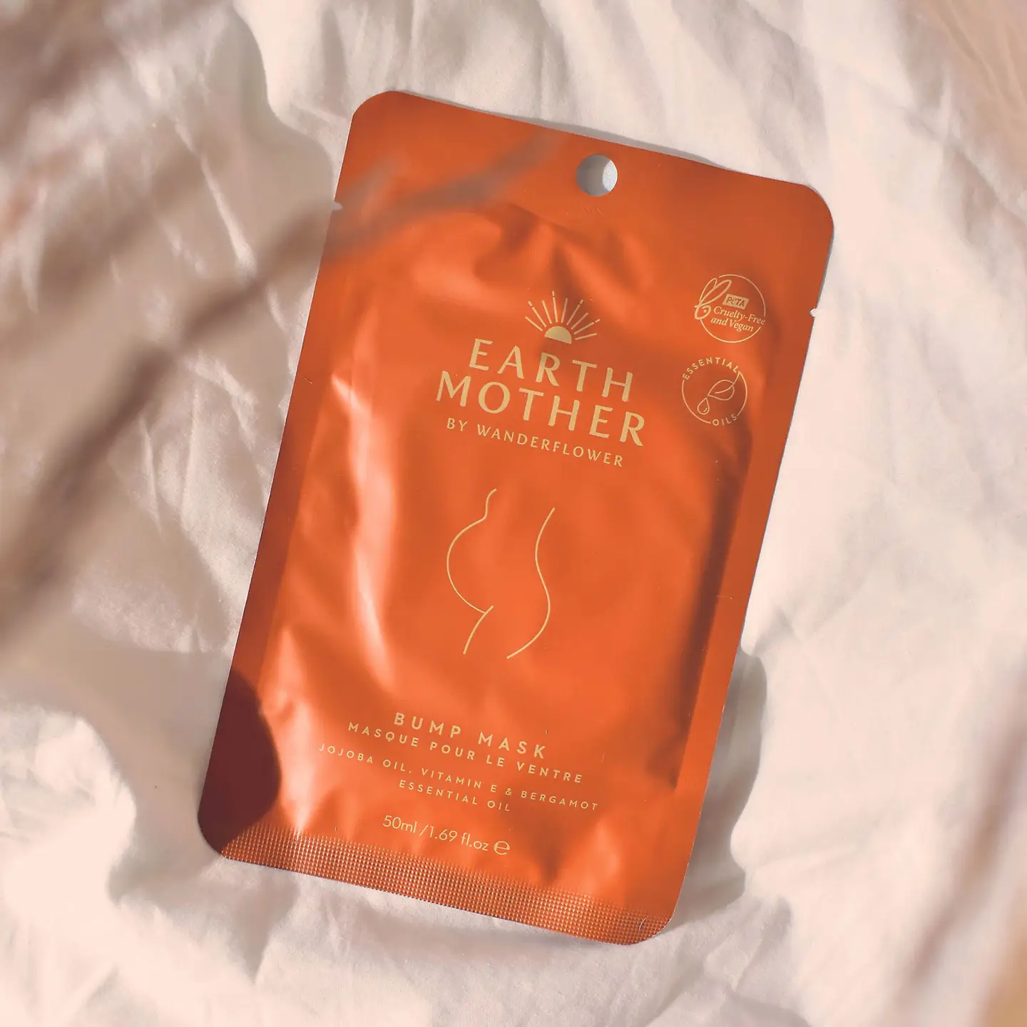 Earth Mother® Pregnancy Bump Sheet Masks - Vitamin E