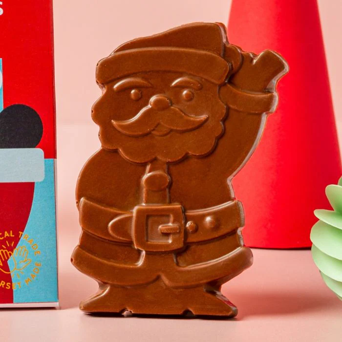 Father Christmas Milk Chocolate Bar Chococo - Image 2
