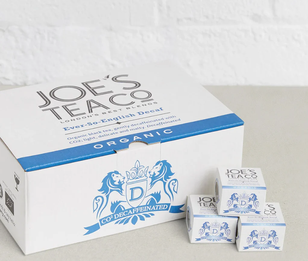 Joe’s Tea Co. - Ever-So-English Breakfast Decaf Pyramid