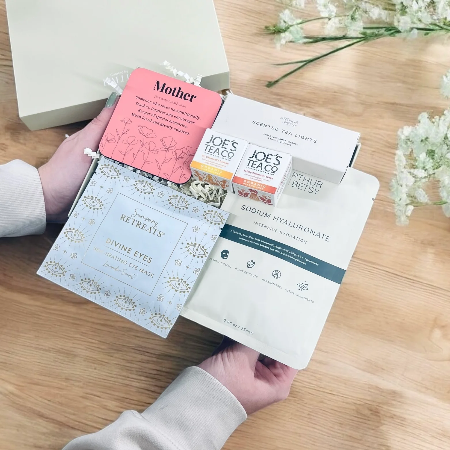 Letterbox gift for mum - unwinding treats
