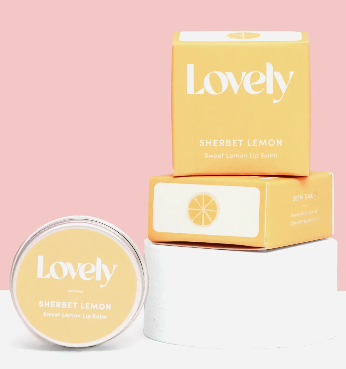 Lovely - Sherbet Lemon - Sweet Lemon Lip Balm