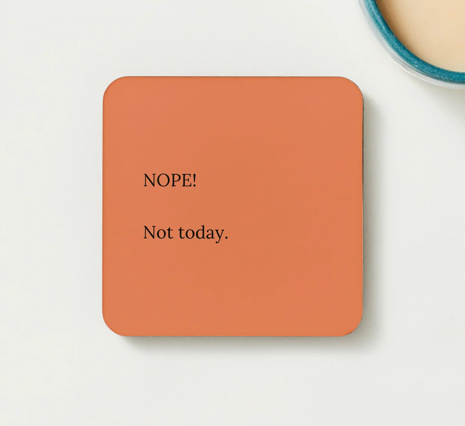 Nope! Not today coaster