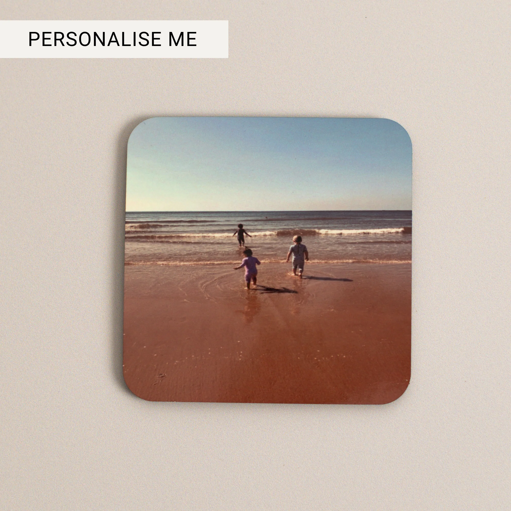 Personalised photo coaster