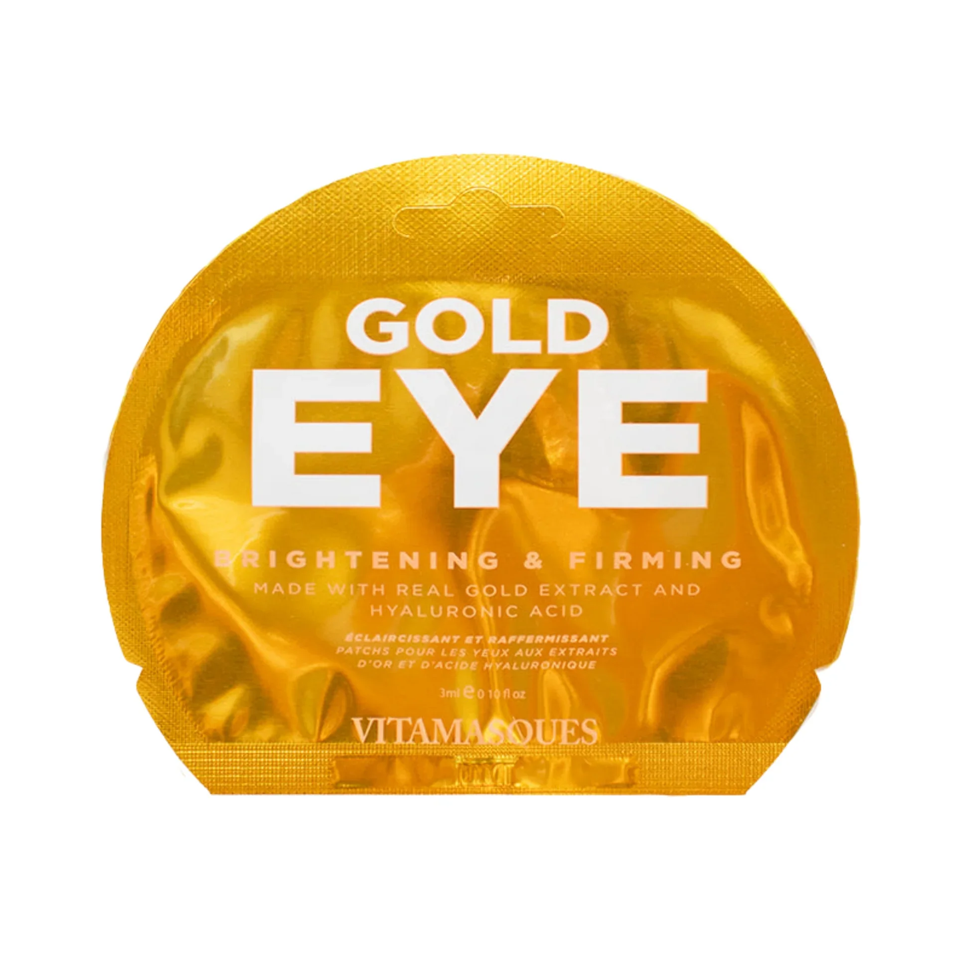 Vitamasques - Brightening & Firming Gold Eye Pads 3ml - Image 4